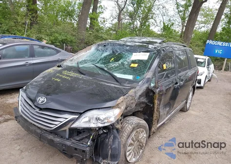 2017 Toyota Sienna Xle 8 Passenger из США, поврежденный, VIN 5TDYZ3DC8HS849395